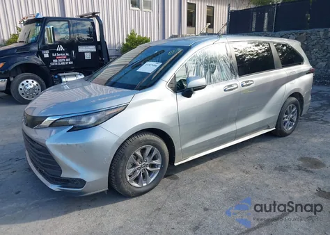 2024 Toyota Sienna Le from USA, damaged, VIN 5TDKRKEC2RS200188